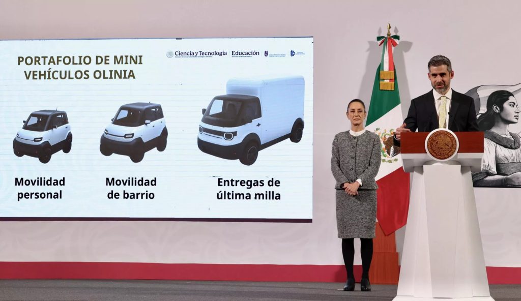 Olinia será la siguiente marca de autos eléctricos baratos para México: fue creada por el gobierno y ya tiene tres modelos en desarrollo
