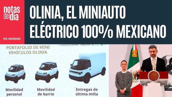 No, Olinia no es un automóvil eléctrico importado de Bolivia, como se ha difundido en algunas redes sociales.