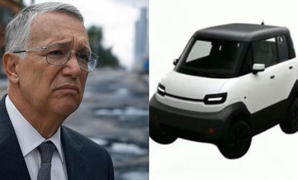 Salinas Pliego lanza dardo a “gobiernícolas” tras anuncio de auto eléctrico Olinia; “arreglen primero las calles”