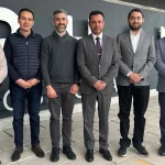 García Parra recibe a representantes de Olinia en su segunda visita a Puebla