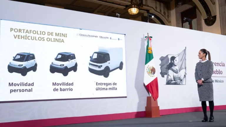 El auto eléctrico Olinia busca reemplazar al icónico vocho con precios accesibles