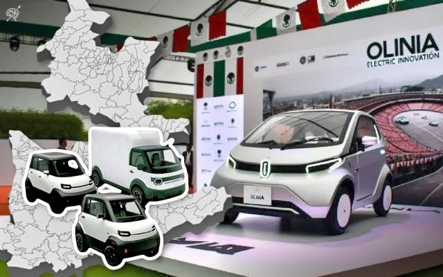 Olinia anuncia producción de vehículos eléctricos para 2028 con sedes en Puebla y Sonora