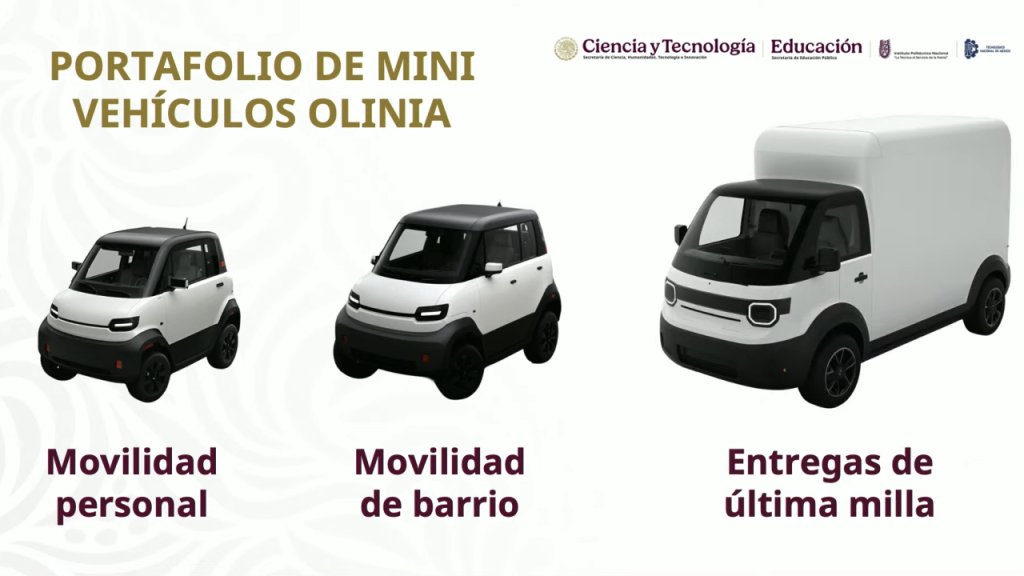 Olinia, la nueva marca mexicana de vehículos eléctricos, deberá cumplir con la NOM 194 en seguridad vehicular