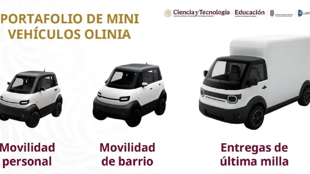 Olinia, el primer auto eléctrico mexicano, diseñado para movilidad urbana y trayectos cortos