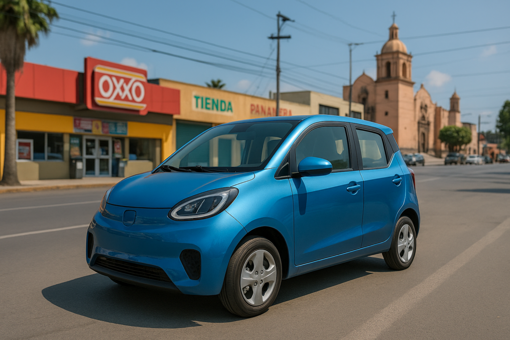 Sheinbaum presenta los mini vehículos eléctricos Olinia: seguros, sustentables y mexicanos