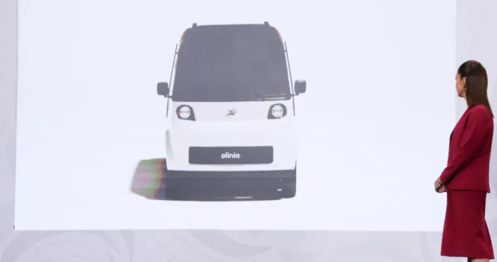 El prototipo de Olinia ya está listo. Así es el primer auto eléctrico hecho en México