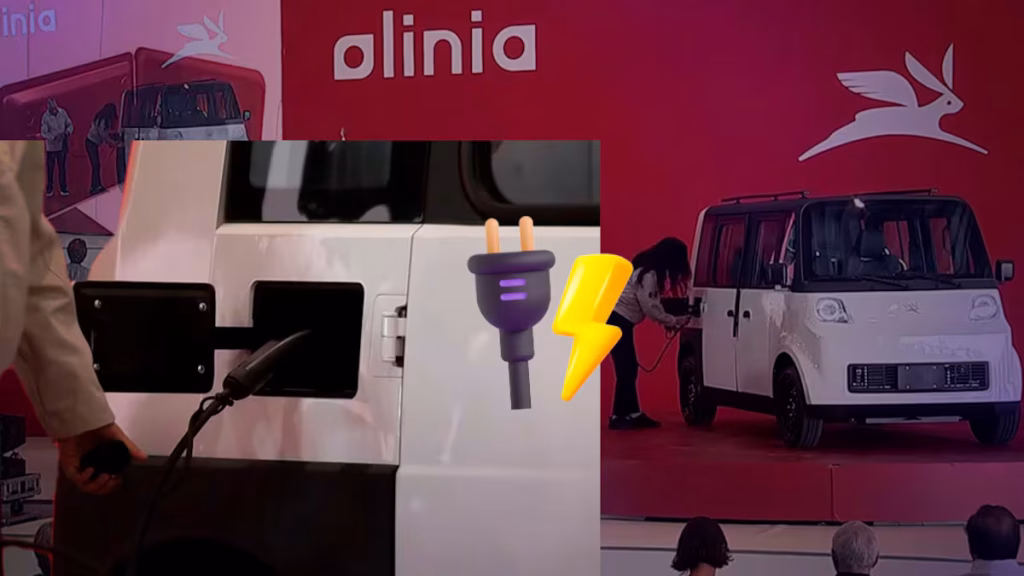 Así podrá cargarse Olinia, el primer auto eléctrico mexicano